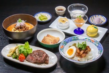 沖縄県産なんじょう和牛ステーキ御膳～選べる拉麺＆飯～