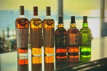 世界が認めた銘酒「山崎」や「マッカラン」など限定ウイスキーをご用意