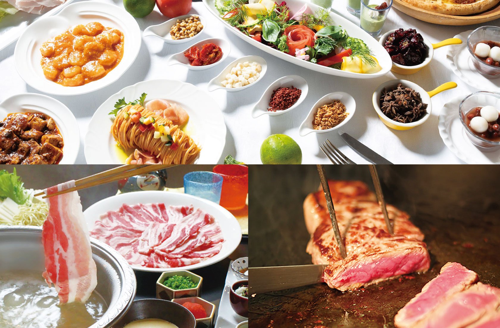 みんなでワイワイ!グループプラン ディナービュッフェ&飲み放題