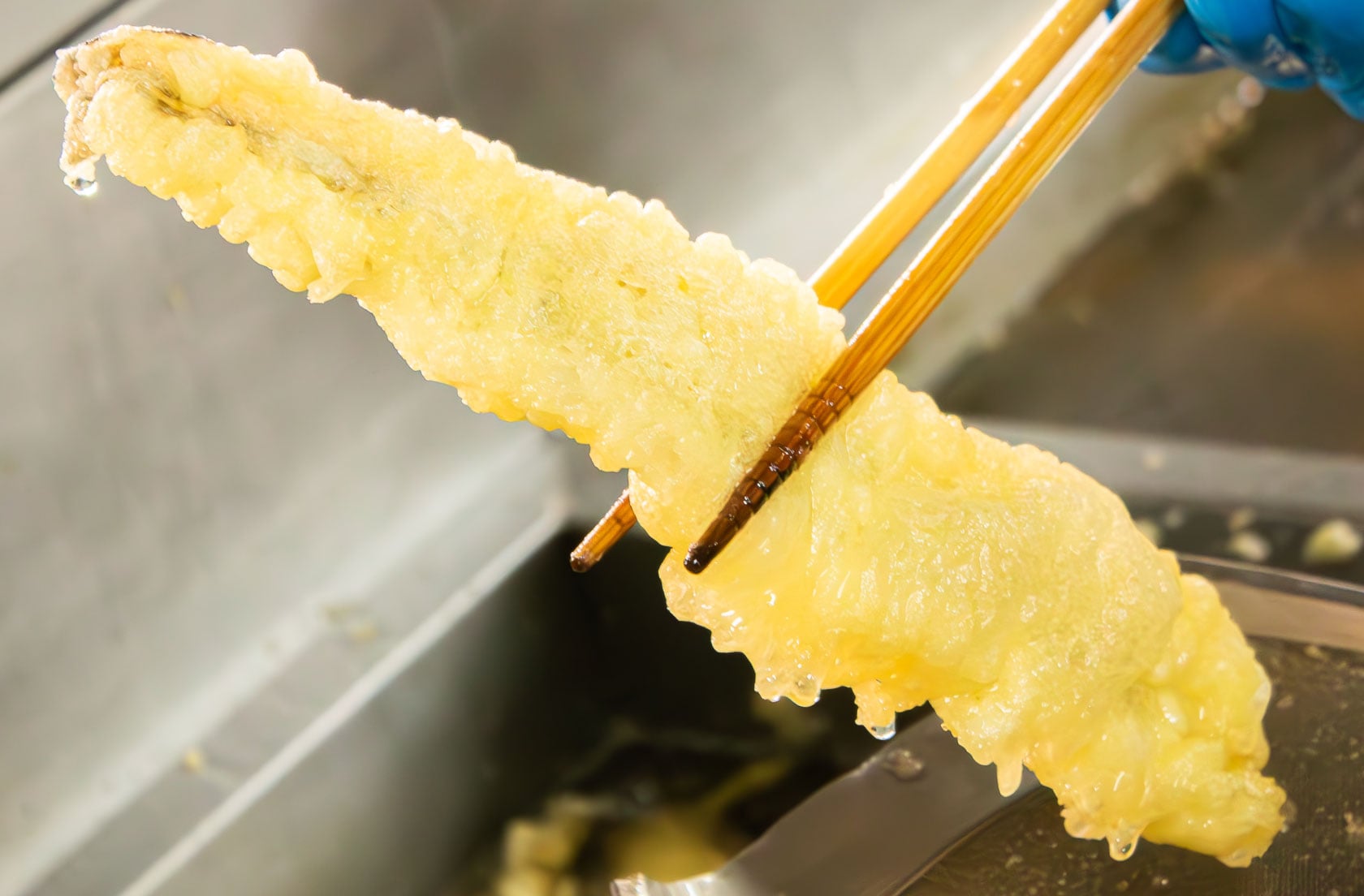 穴子の一本天ぷら