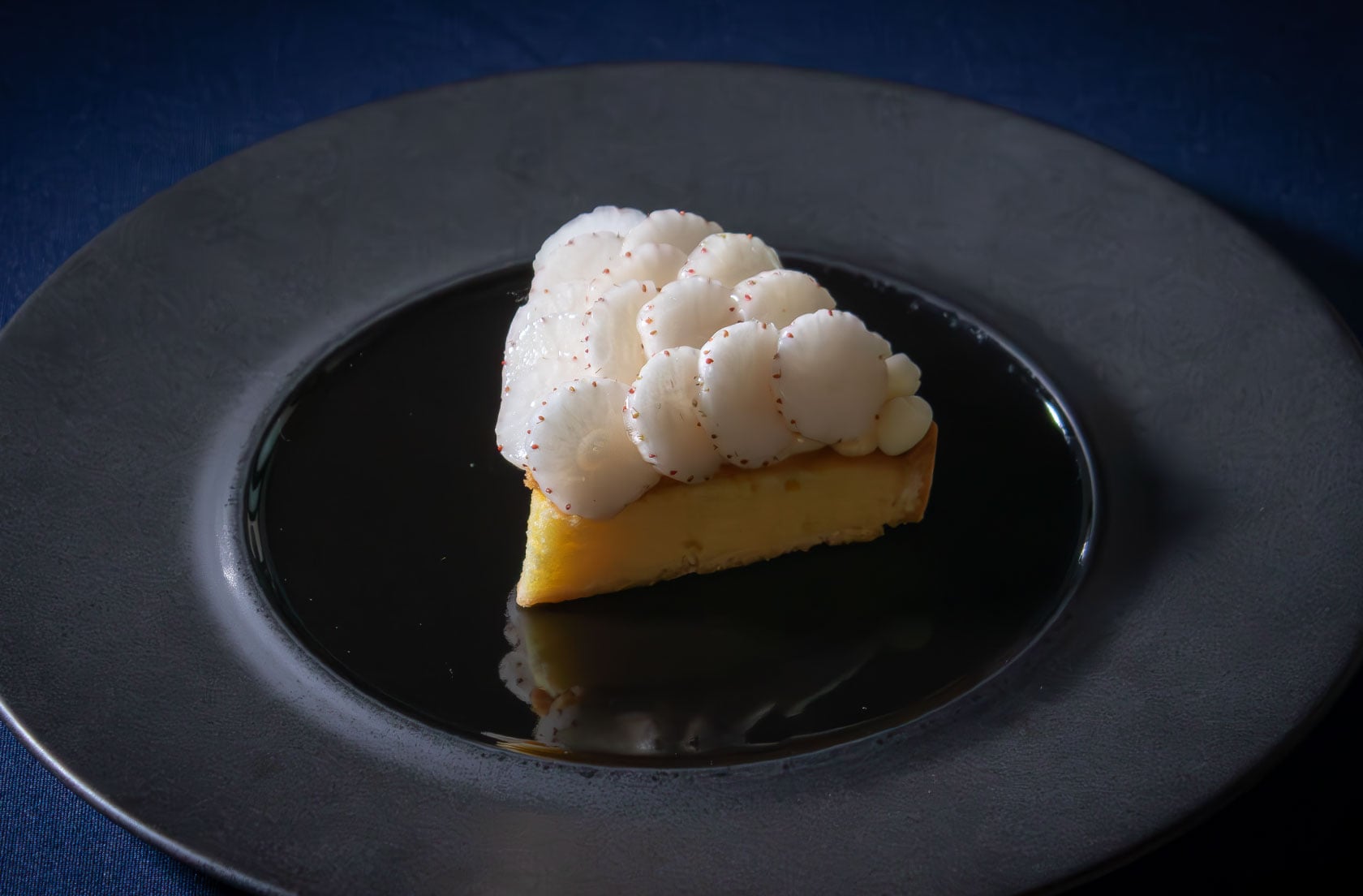 白イチゴのタルト