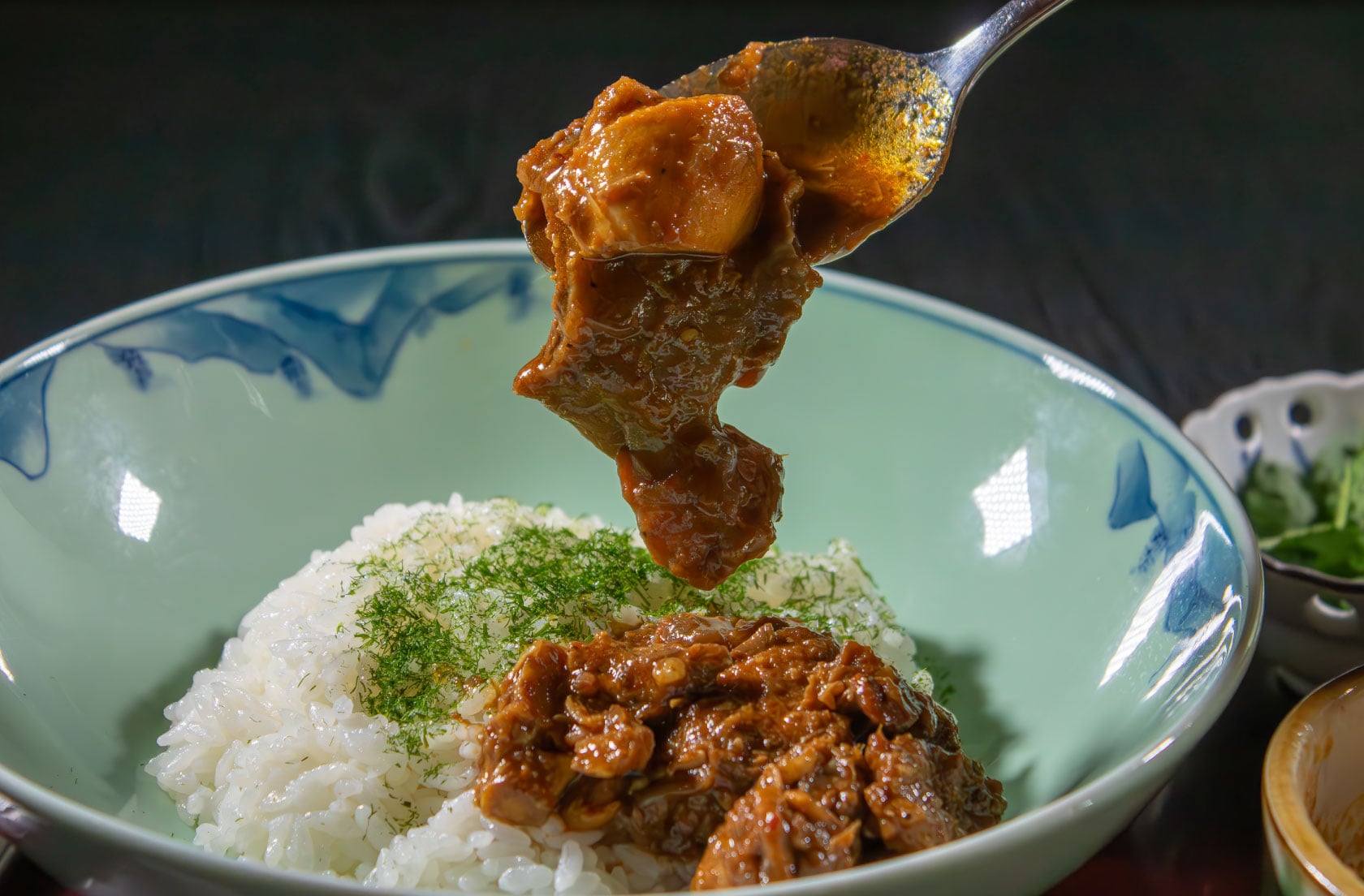 花風特製伊江島和牛緋桜肉のスパイスカレー