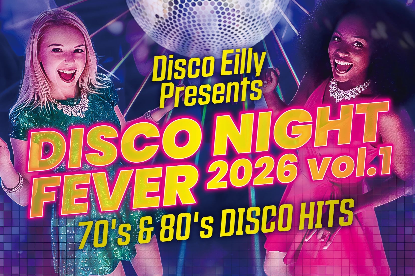 【4/18開催】あの熱狂が再び！Disco Night Fever 2026 vol.1  ～70's & 80'sの輝きに酔いしれる、一夜限りのディスコナイト～