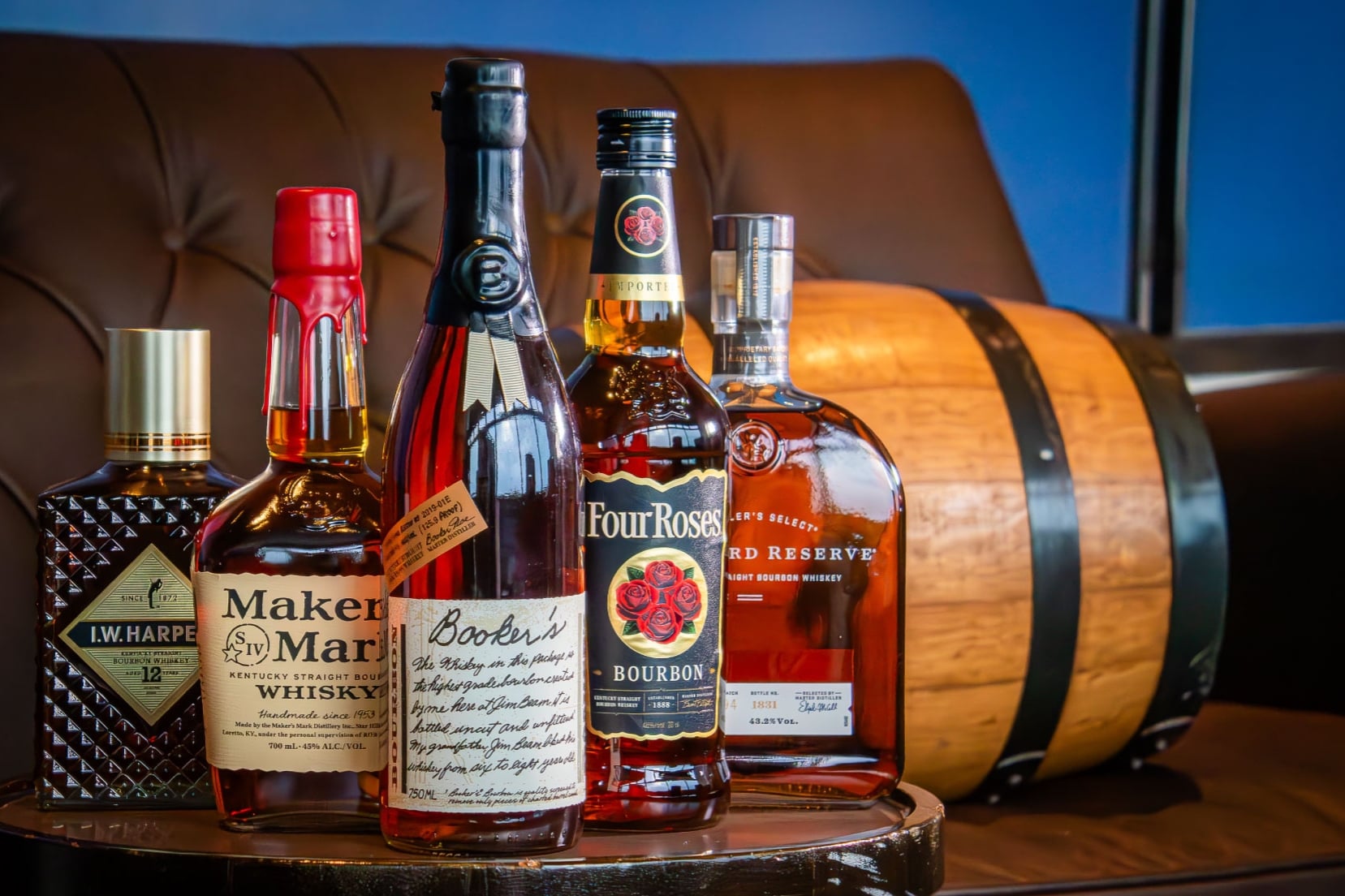 3月~【1日5組限定】Bourbon WHISKY Tasting – バーボン5種類飲み比べセット