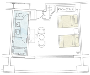 画像：間取り図