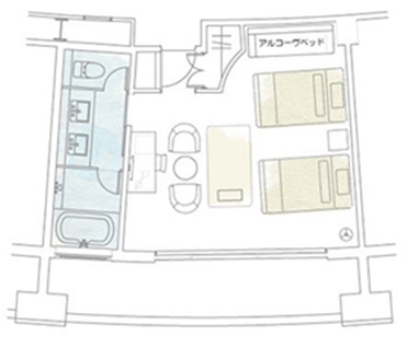 画像：間取り図